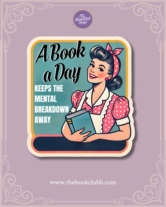 A book a day sticker