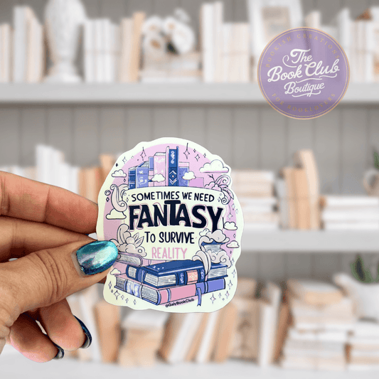 fantasy book sticker