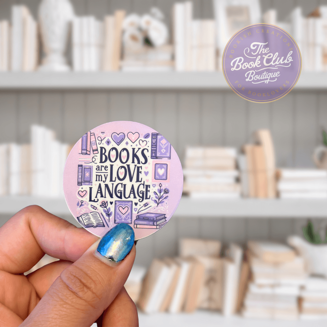 love language sticker-the book club boutique